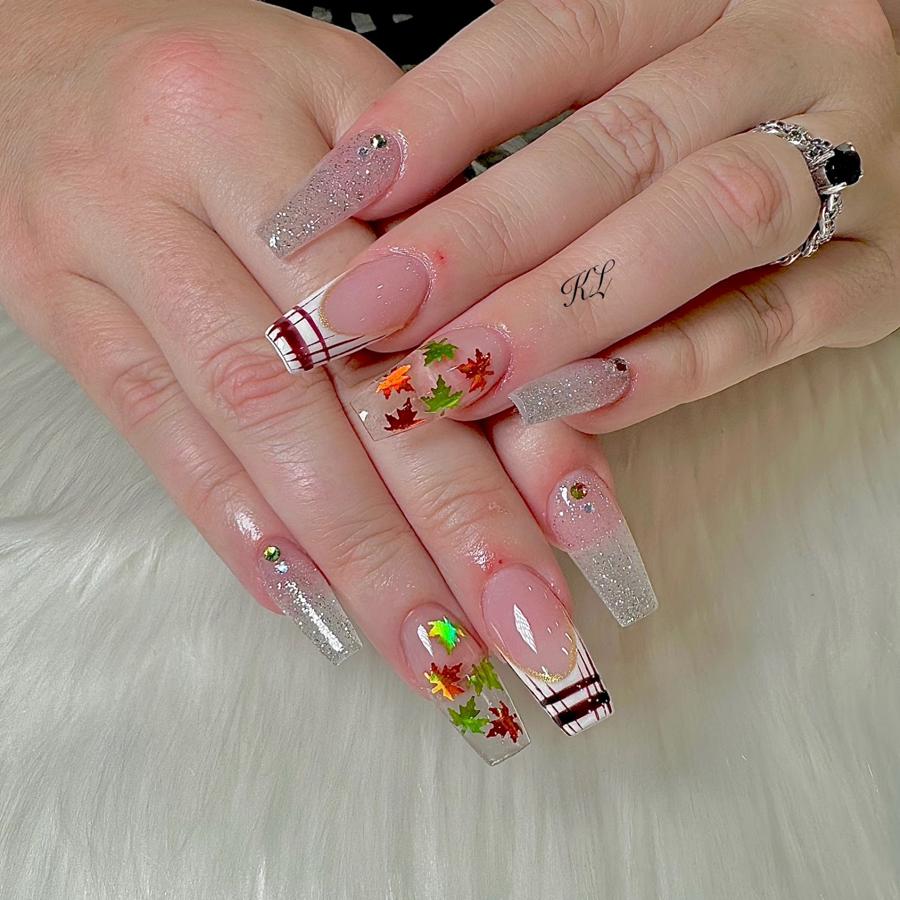 Nail collection at Allure Nails & Spa